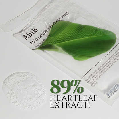 ABIB - Mild Acidic PH Sheet Heartleaf Fit (1pc)