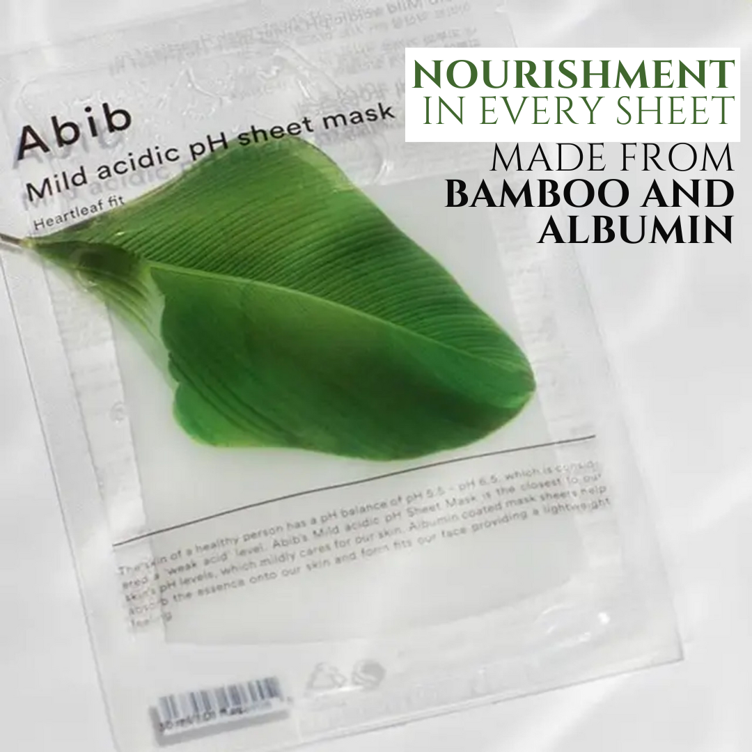 ABIB - Mild Acidic PH Sheet Heartleaf Fit (1pc)