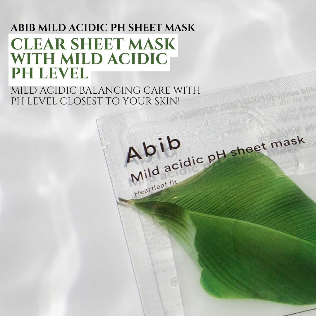 ABIB - Mild Acidic PH Sheet Heartleaf Fit (1pc)