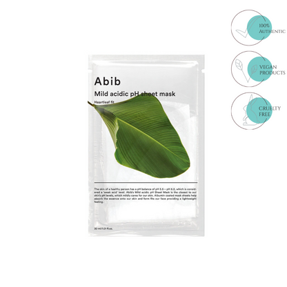 ABIB - Mild Acidic PH Sheet Heartleaf Fit (1pc)