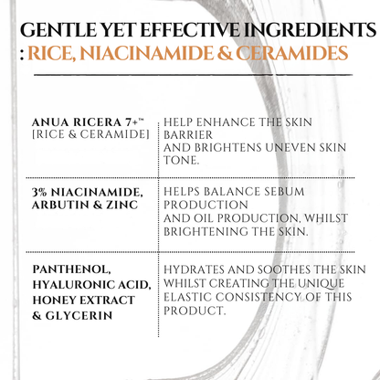 7 Rice Ceramide Hydrating Barrier Serum - 50ml