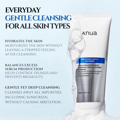 8 Hyaluronic Acid Hydrating Gentle Foaming Cleanser - 150ml