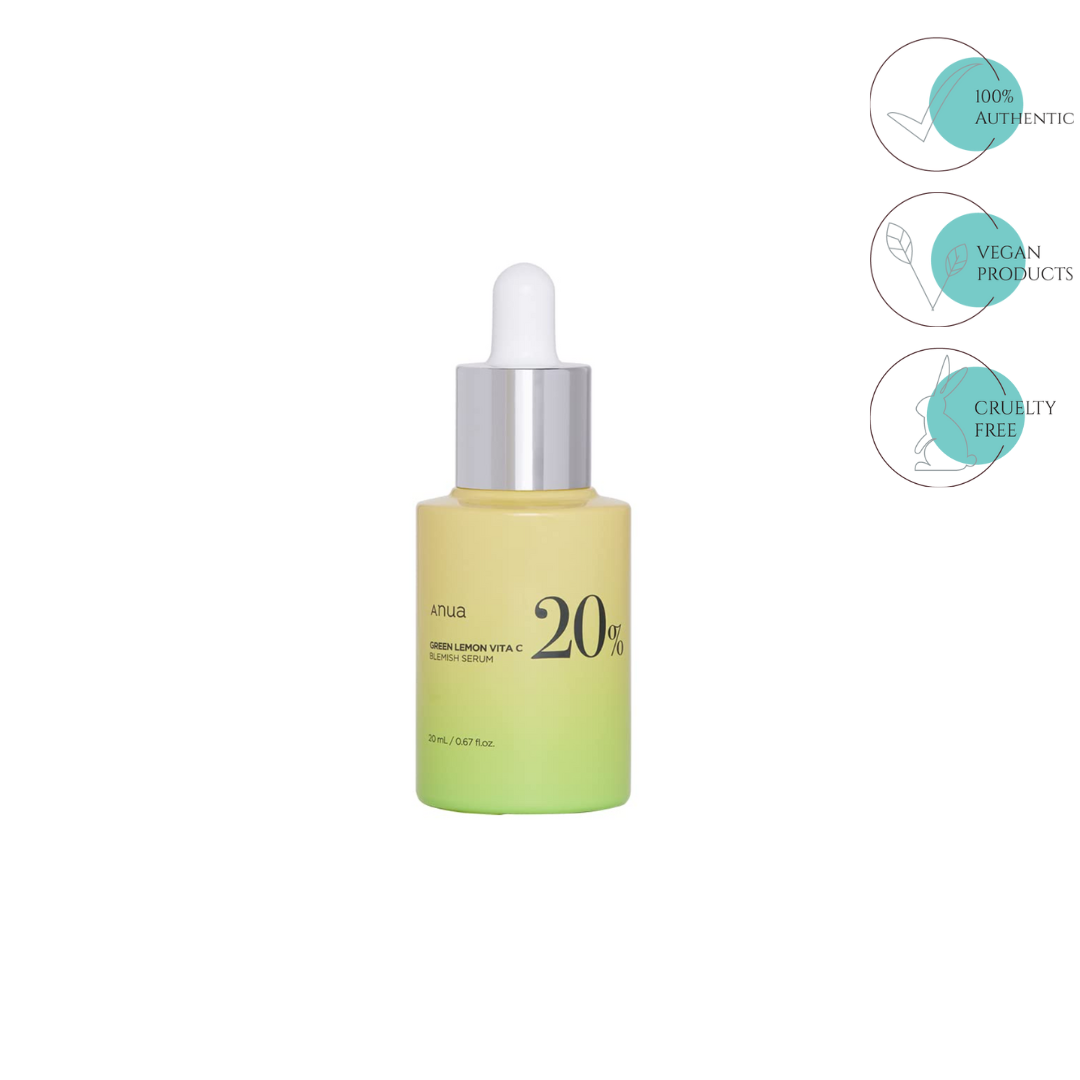 ANUA - Green Lemon Vita C Blemish Serum - 20ml