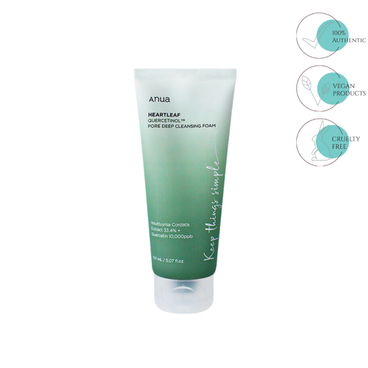 ANUA - Heartleaf Quercetinol Deep Cleansing Foam - 150ml