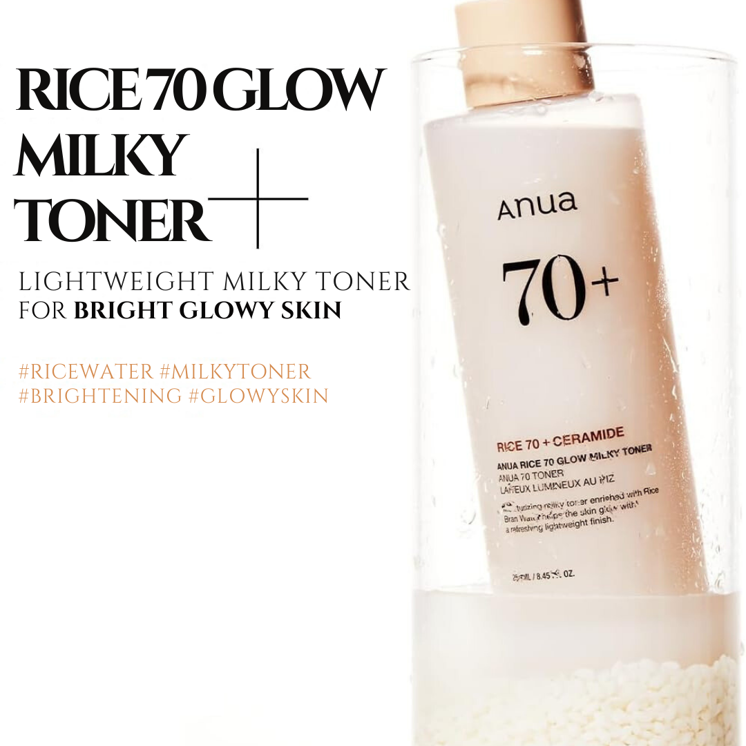 Rice 70 Glow Milky Toner - 250ml