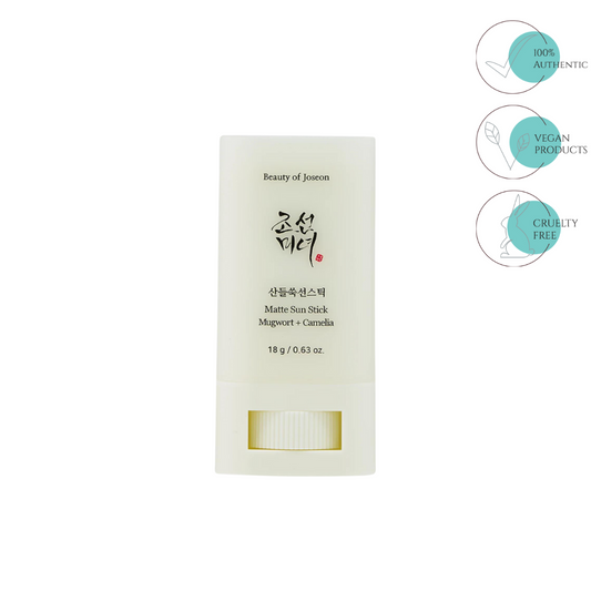 BEAUTY OF JOSEON - Matte Sun Stick: Mugwort + Camelia SPF 50+ PA++++ - 18g