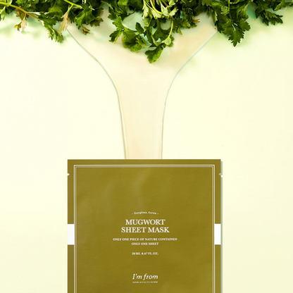 IM FROM - Mugwort Sheet Mask