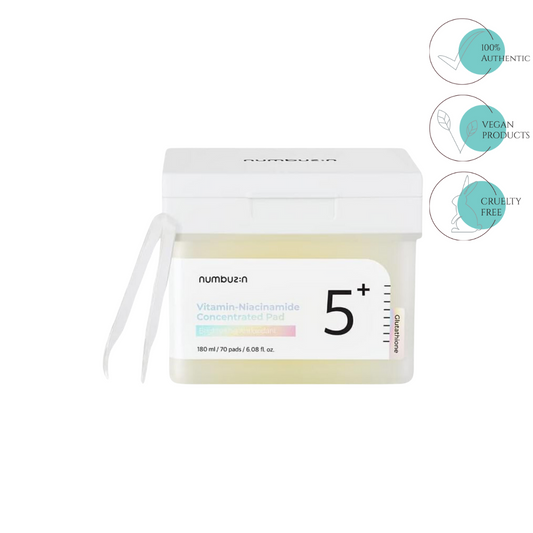 NUMBUZIN  - No.5 Vitamin-Niacinamide Concentrated Pad (70 Pads)