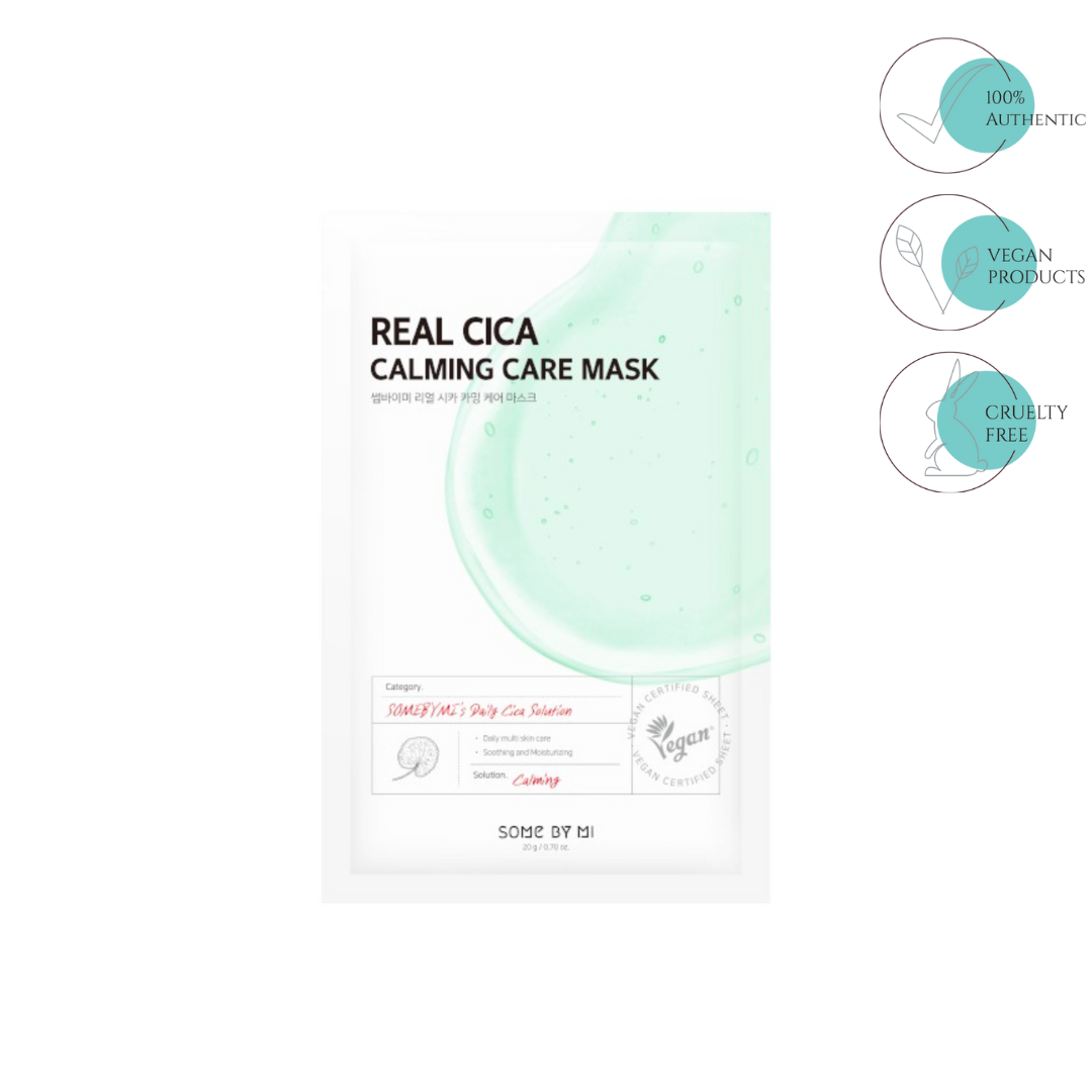 SOME BY MI - Real Cica Calming Care Mask (1pc)