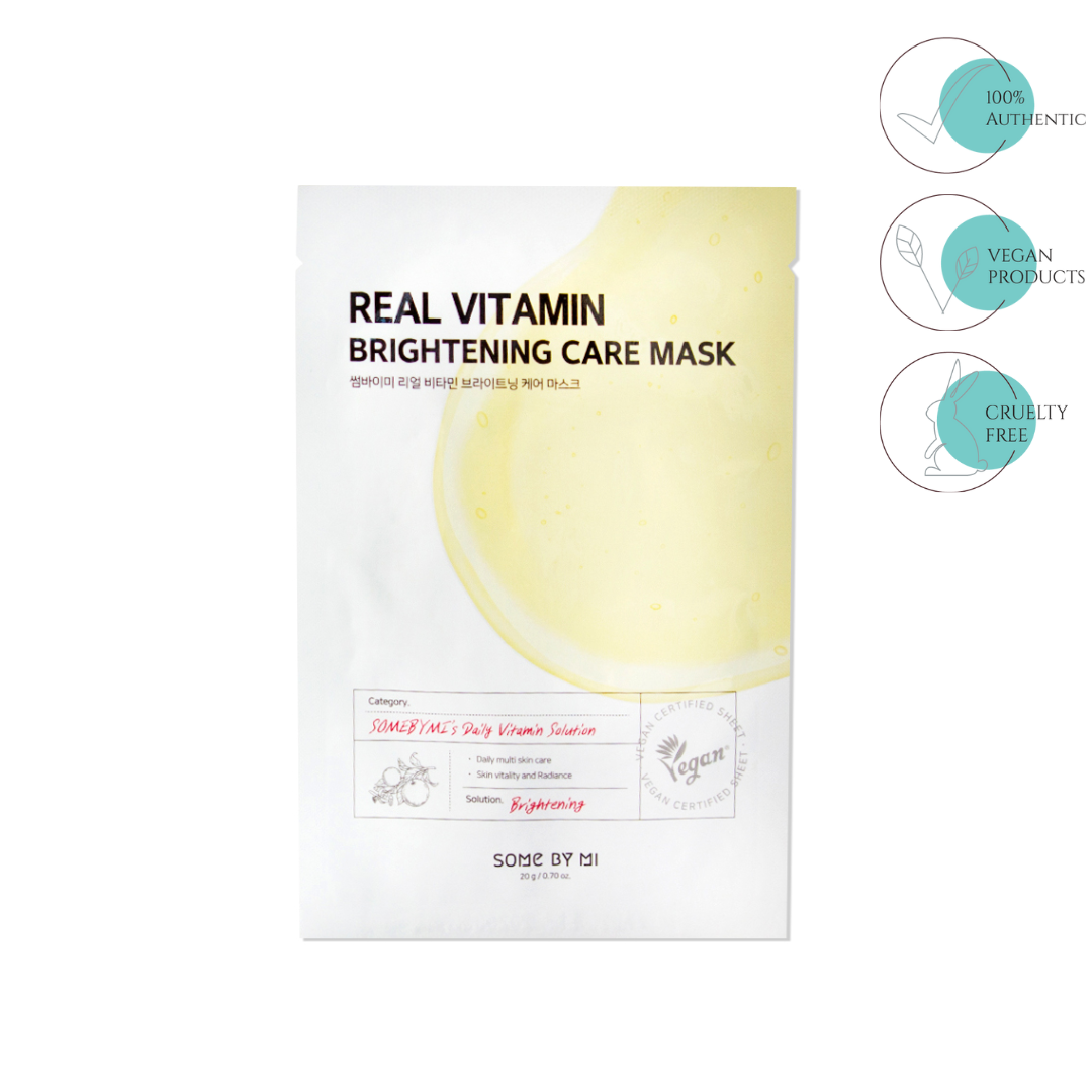 SOME BY MI - Real Vitamin Brightening Care Mask (1pc)