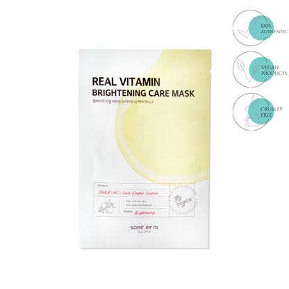 SOME BY MI - Real Vitamin Brightening Care Mask (1pc)